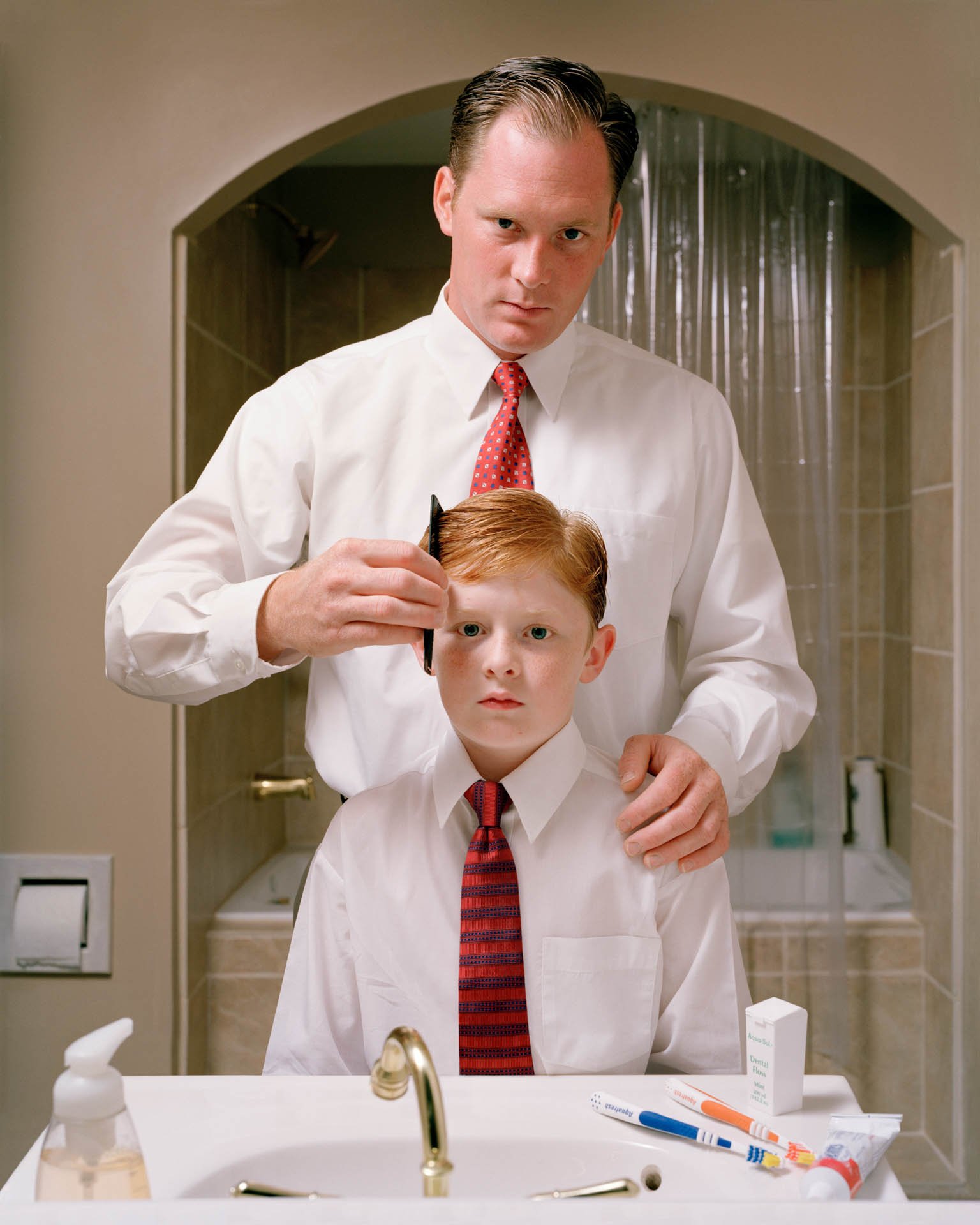Father and Son 8x10