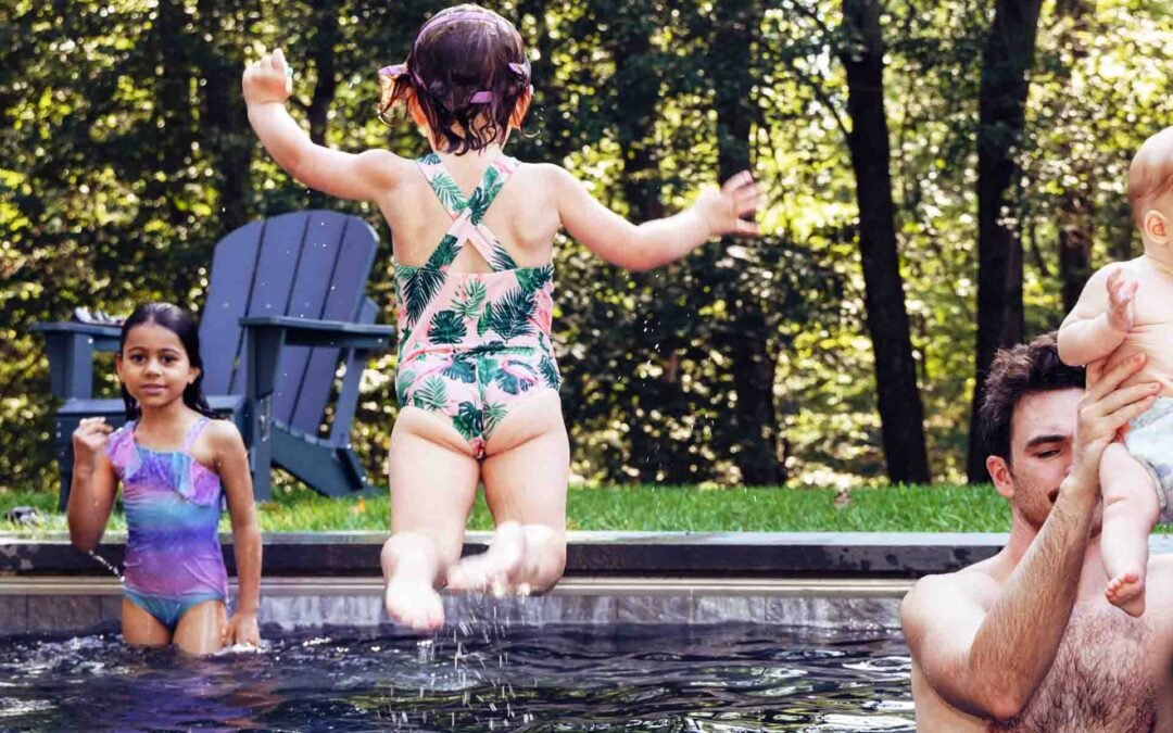 Day In The Life Pool Party | Post-Wedding Family Portrait Session